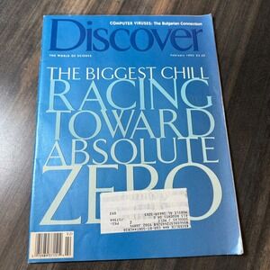 Discover Magazine February 1993 The Biggest Chill Racing‎ Toward Absolute Zero